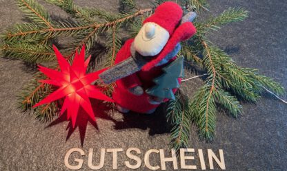 Gutschein zu Weihnachten